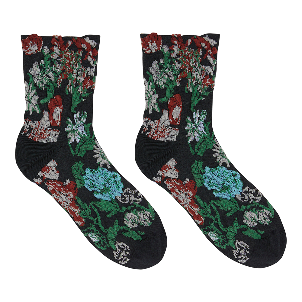 Black Variegated Color