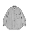 Denim Black Washed White