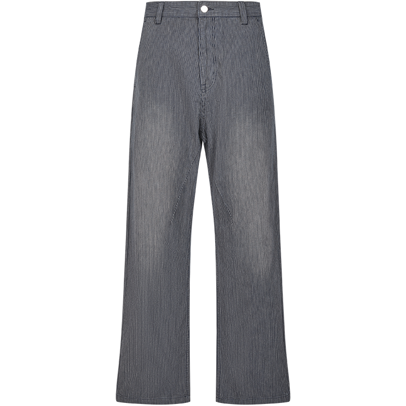 Dark Blue White Stripe