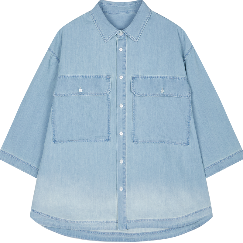 Denim Washed White