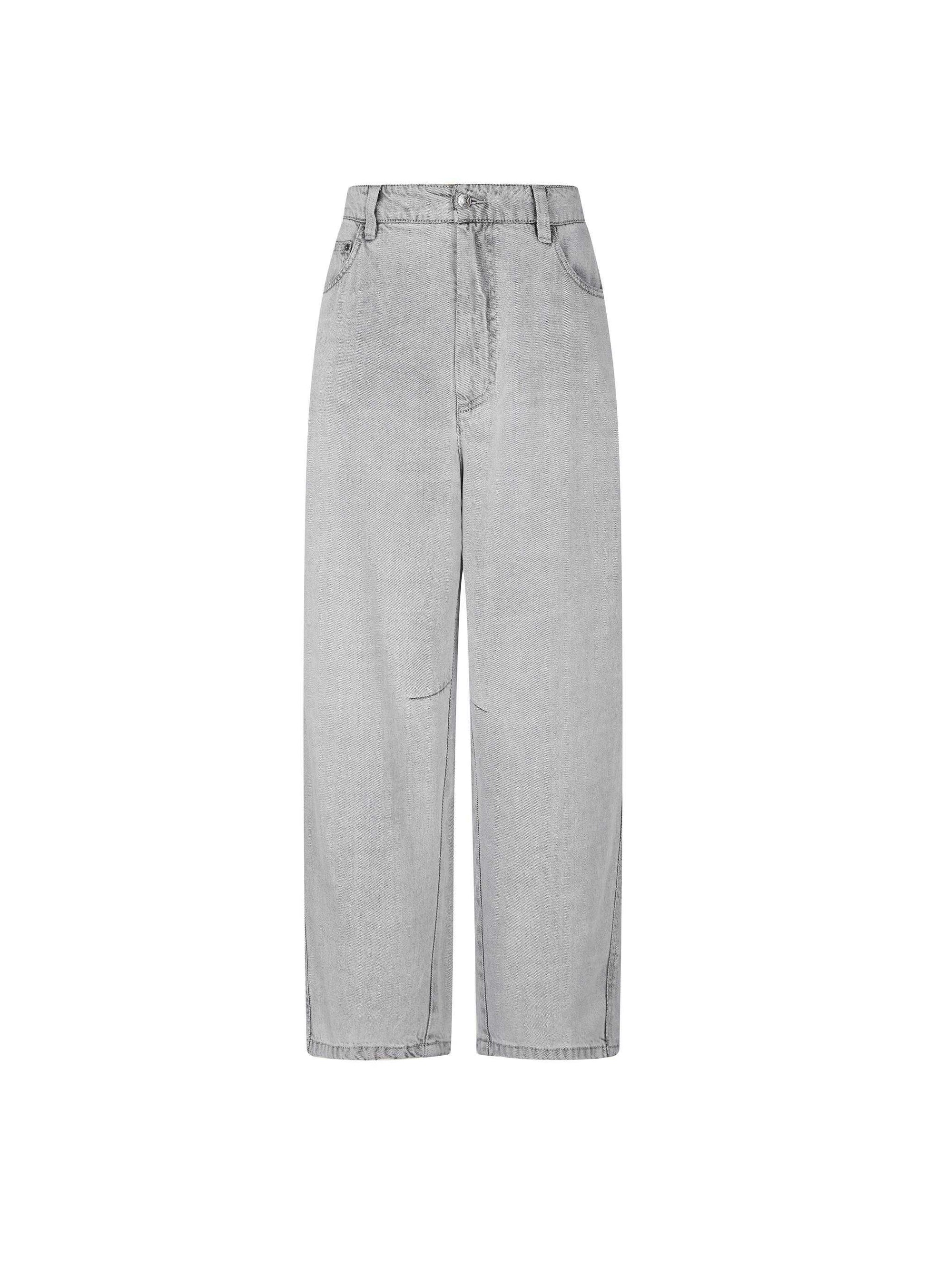 Denim Black Wash White