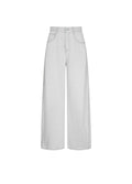 Denim Black Wash White