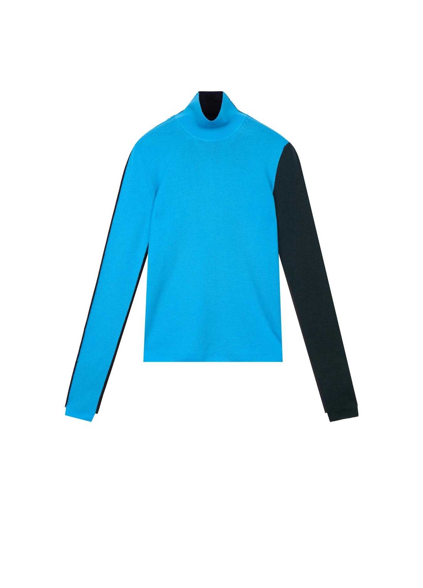 Blue and Black