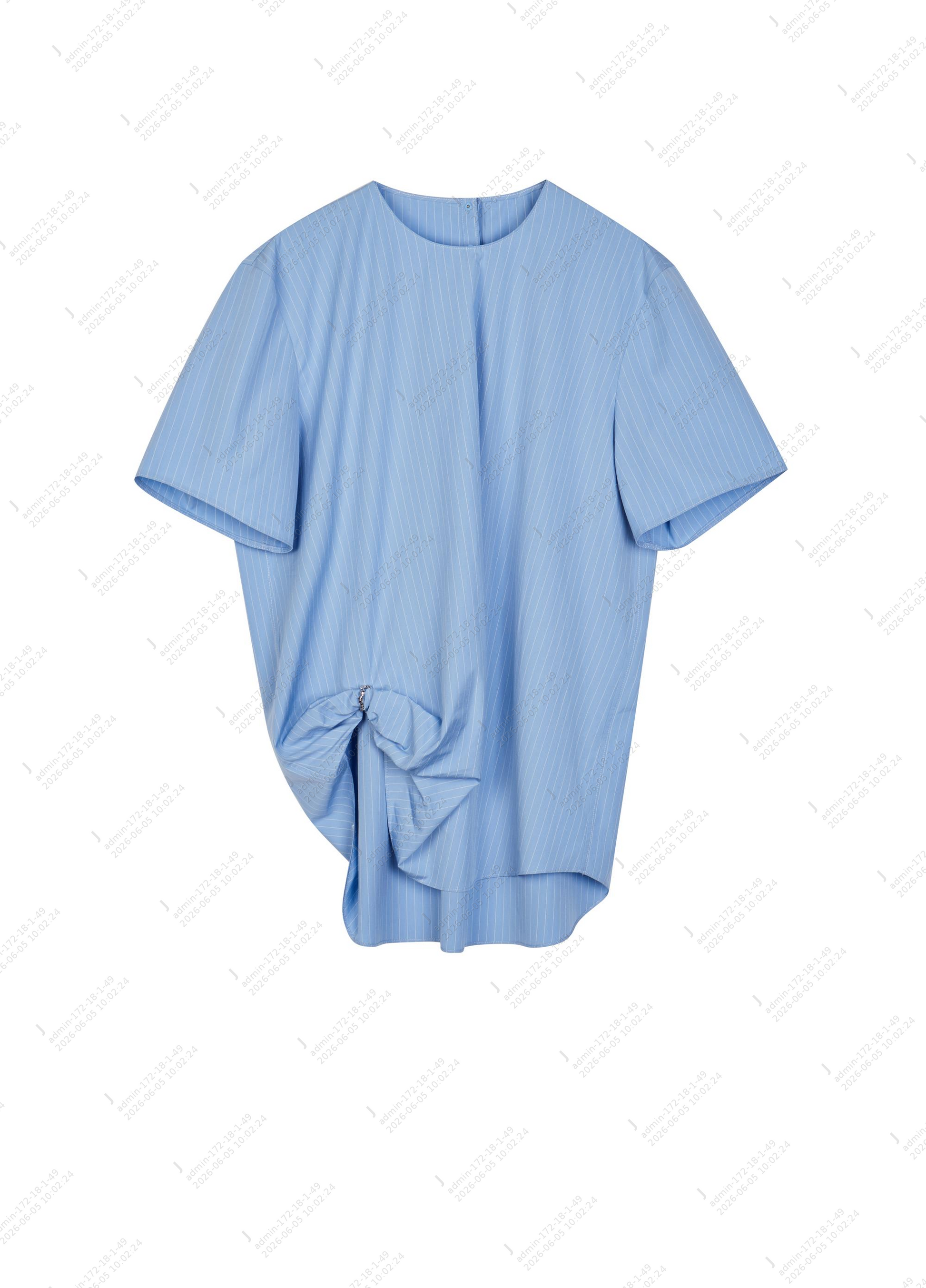 Blue White Stripe