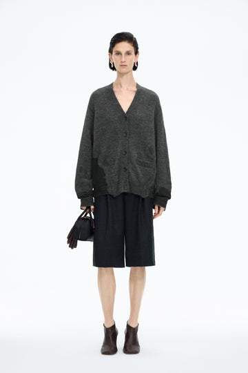 JNBY | Woolen Reversible Loose Mid-Length Cashmere Coat 25 Winter 5P0813840
