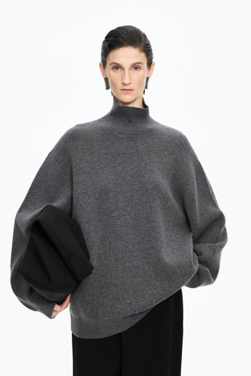 Sweater | Sheep Wool Loose T Long Sleeve Pullover Cashmere Sweater JNBY25 Winter New Product 5PA311820