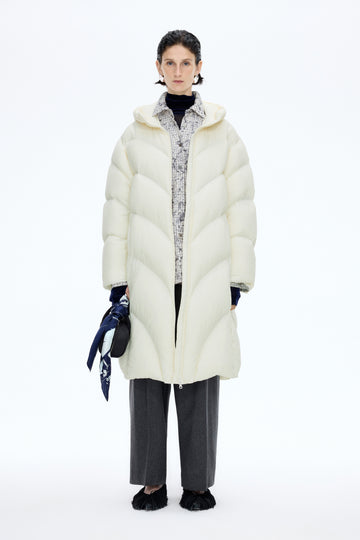 Down Jacket | Blended OVERSIZE Drawstring Long Down Jacket JNBY25 Winter New 5PAC10450
