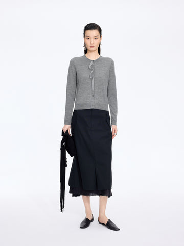 [Choice of Quality] JNBY | Basolan Wool T-Short Cardigan 26 Spring 5Q2313750