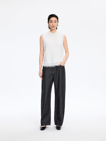 Pants | Loose Banana Pants Denim Extra Long Pants JNBY26 Spring New 5Q3E15210