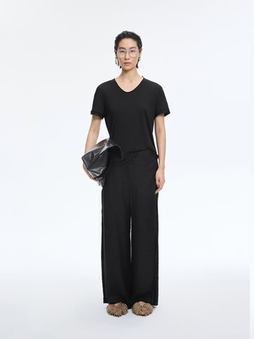 JNBY | Cotton Pleated Short Sleeve T-Shirt 26 Summer 5Q4113090