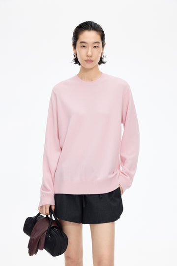 JNBY | All Cashmere Loose Long Sleeve Pullover 25 Winter 5P0311460