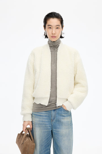 JNBY | Loose Green Fur 25 Winter 5P0T13440